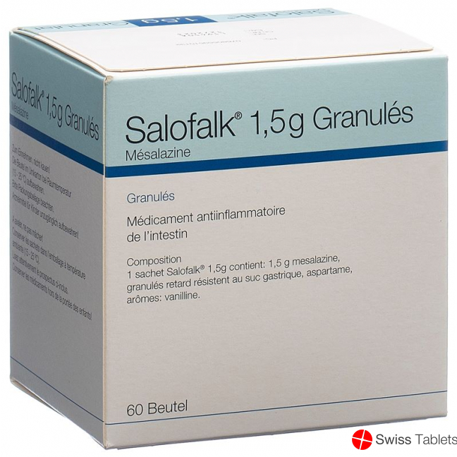 Salofalk Granulat 1.5g Beutel 60 Stück buy online
