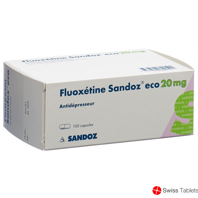 Fluoxetin Sandoz Eco Kapseln 20mg 100 Stück buy online