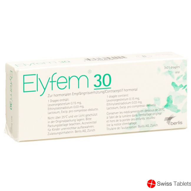 Elyfem 30 Dragees 3x 21 Stück buy online