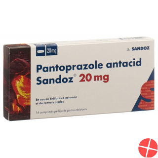 Pantoprazol Antacid Sandoz Filmtabletten 20mg 14 Stück