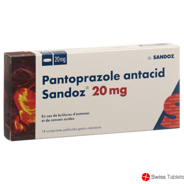 Pantoprazol Antacid Sandoz Filmtabletten 20mg 14 Stück buy online