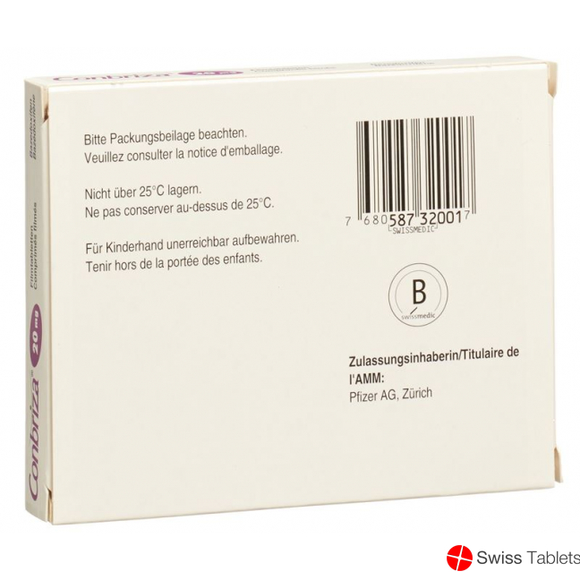 Conbriza Filmtabletten 20mg 28 Stück buy online