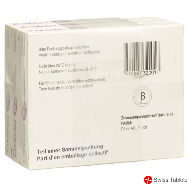 Conbriza Filmtabletten 20mg 84 Stück buy online