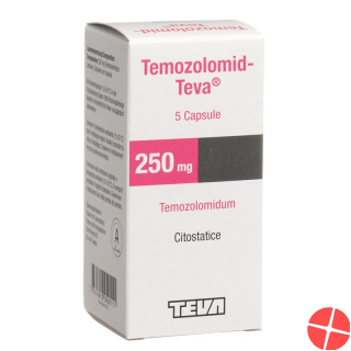 Temozolomid Teva Kapseln 250mg 5 Stück Temozolomid Teva Kapseln 250mg 5 Stück