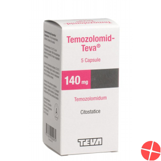 Temozolomid Teva Kapseln 140mg 5 Stück Temozolomid Teva Kapseln 140mg 5 Stück