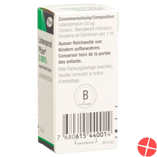 Latanoprost Pfizer Augentropfen 2.5ml