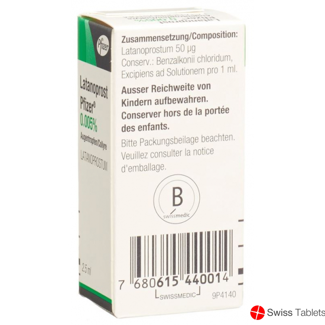 Latanoprost Pfizer Augentropfen 2.5ml buy online