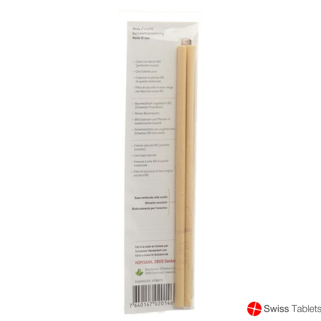 Hopisana Ohrenkerzen Rot Kinder 2 Stück buy online