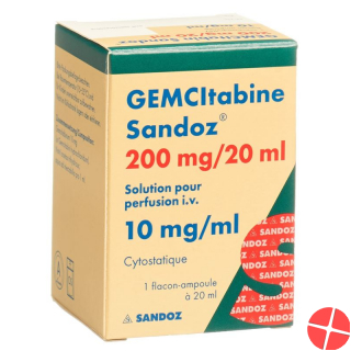 Gemcitabin Sandoz Infusionslösung 200mg/20ml Durchstechflasche