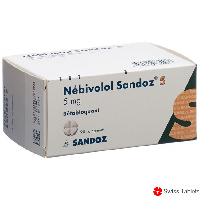 Nebivolol Sandoz Tabletten 5mg 98 Stück buy online