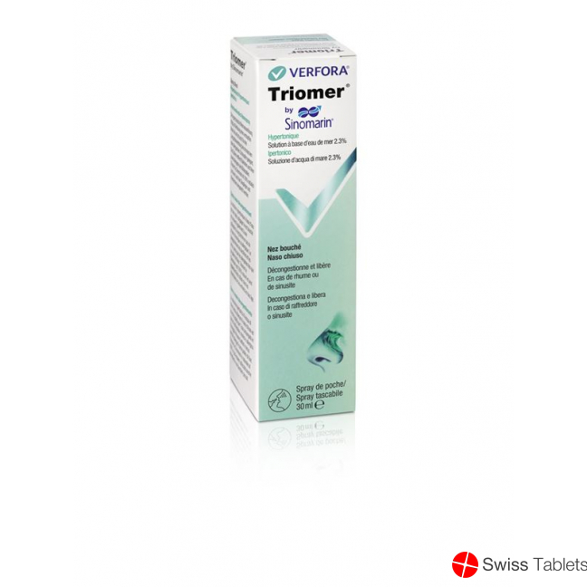 Triomer Nasenspray Sinomarin Hypertonisch 30ml buy online