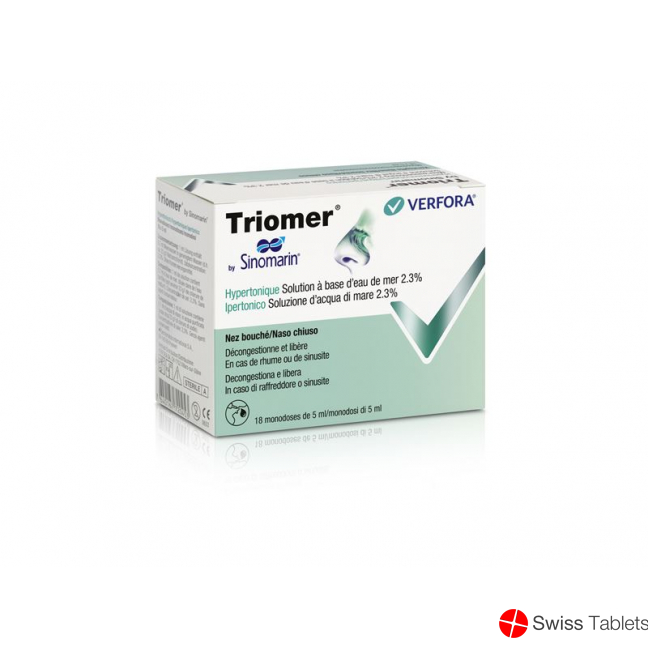 Triomer Lösung Sinomarin Hyperton 18 Monodosis 5ml buy online