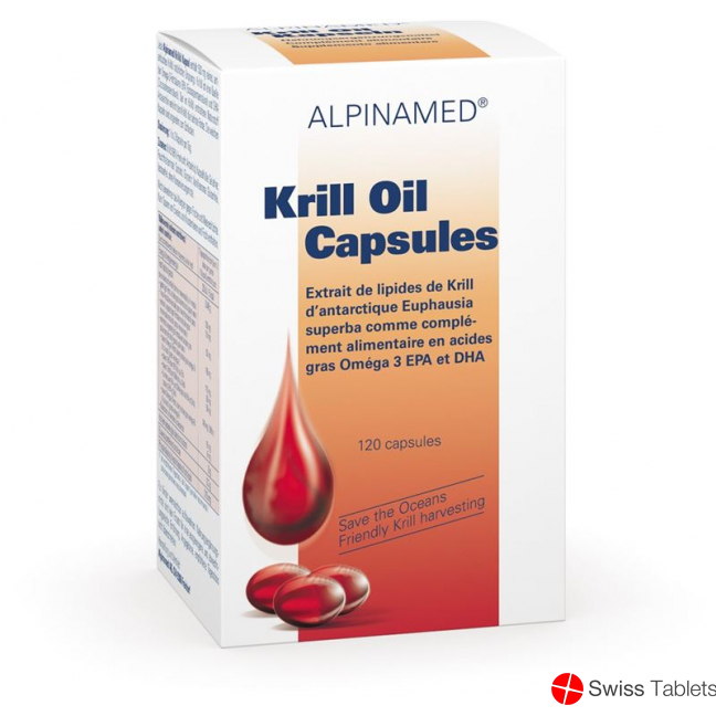 Alpinamed Krill oil 120 capsules buy online