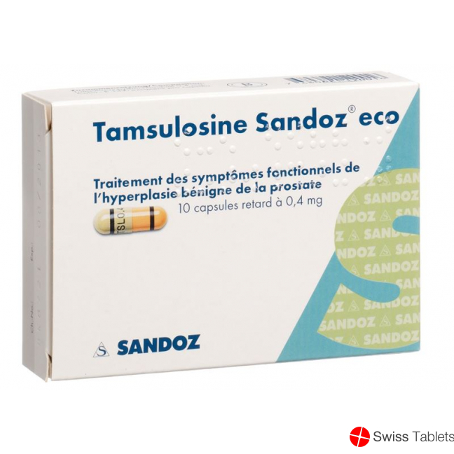 Tamsulosin Sandoz Eco Retard Kapseln 0.4mg 10 Stück buy online