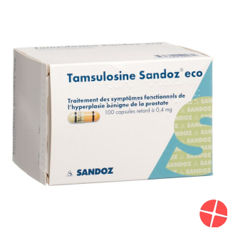 Tamsulosin Sandoz Eco Retard Kapseln 0.4mg 100 Stück