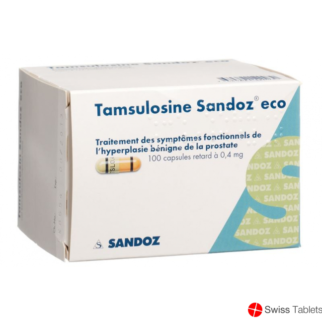 Tamsulosin Sandoz Eco Retard Kapseln 0.4mg 100 Stück buy online