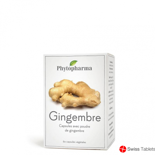PhytopharmaGinger Capsules 60 Caps buy online