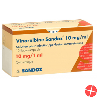 Vinorelbin Sandoz 10mg/ml 10 Durchstechflaschen 1ml