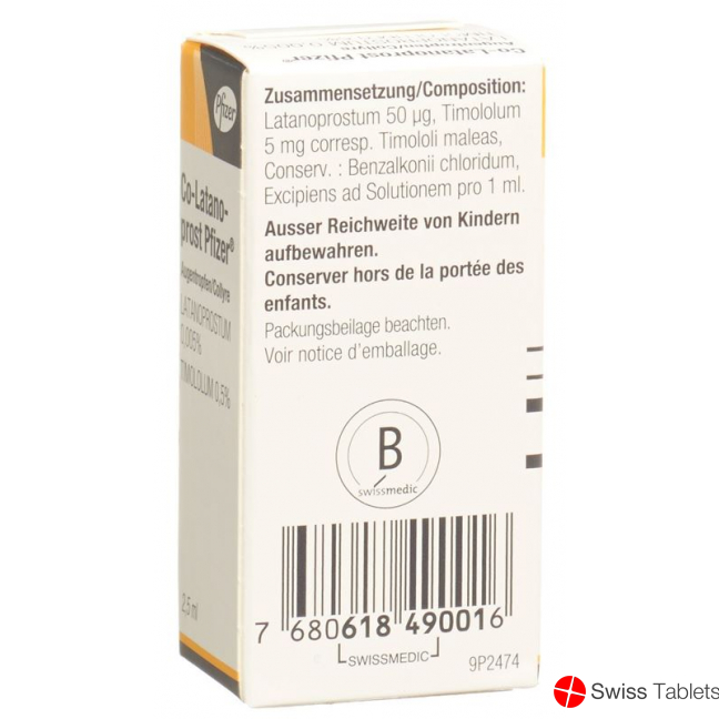 Co Latanoprost Pfizer Augentropfen 2.5ml buy online