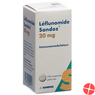 Leflunomid Sandoz Filmtabletten 20mg 100 Stück