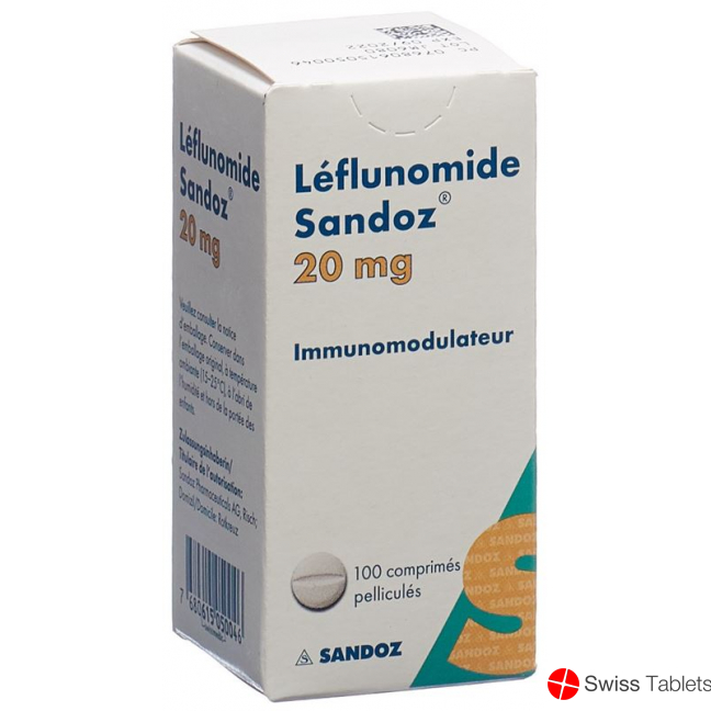 Leflunomid Sandoz Filmtabletten 20mg 100 Stück buy online