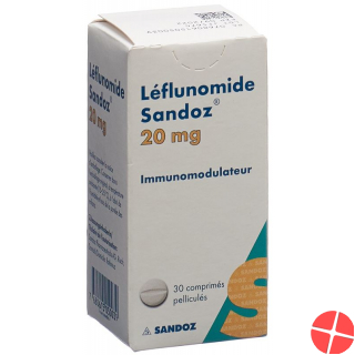 Leflunomid Sandoz Filmtabletten 20mg 30 Stück