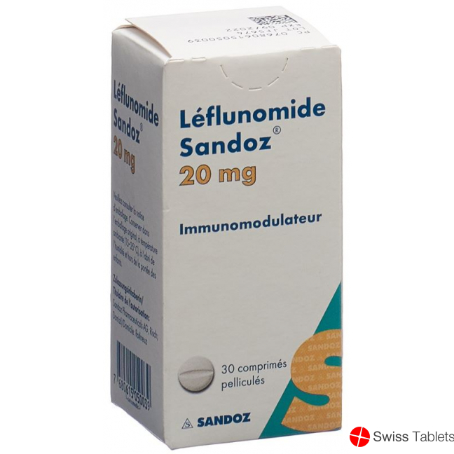 Leflunomid Sandoz Filmtabletten 20mg 30 Stück buy online