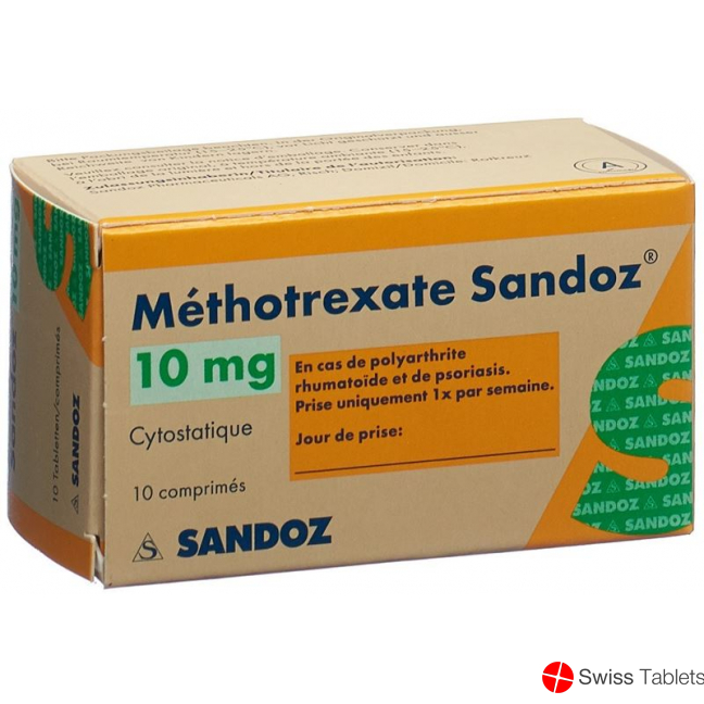 Methotrexat Sandoz Tabletten 10mg 10 Stück buy online