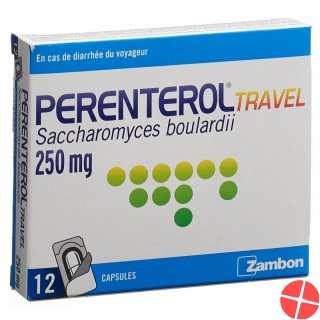 Perenterol Travel Kapseln 250mg Blister 12 Stück