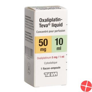Oxaliplatin Teva 50mg/10ml Durchstechflasche 10ml