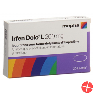 Irfen Dolo L Lactabs 200mg 20 Stück