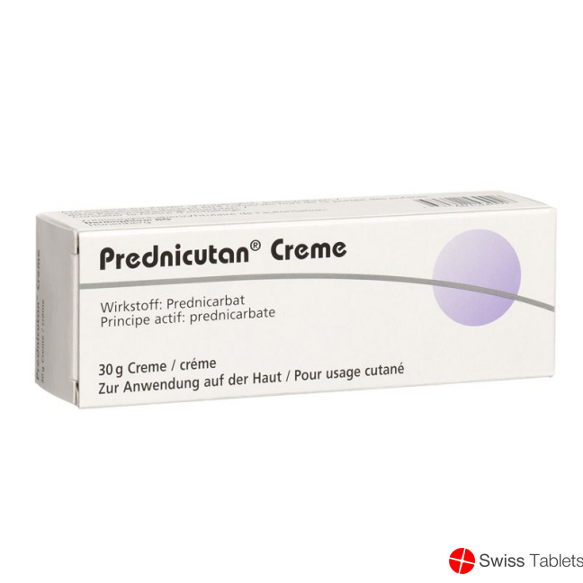 Prednicutan Creme 2.5mg/g 30g buy online