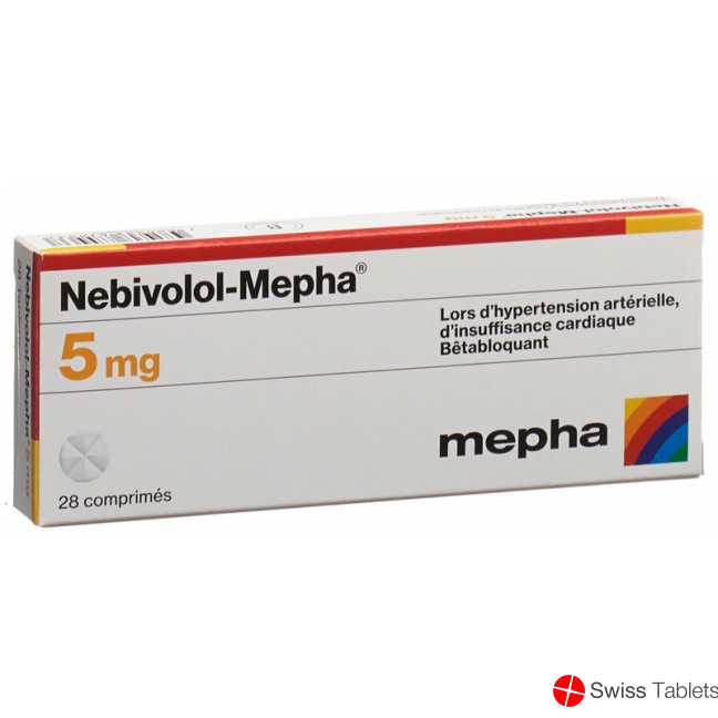 Nebivolol Mepha 5 Tabletten 5mg 28 Stück buy online