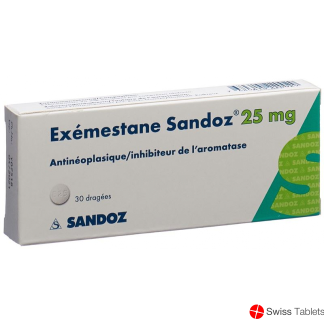 Exemestan Sandoz Filmtabletten 25mg 30 Stück buy online
