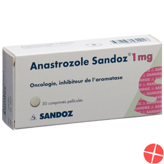 Anastrozol Sandoz Filmtabletten 1mg 30 Stück