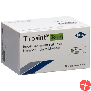 Tirosint Kapseln 88mcg 100 Stück