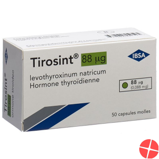 Tirosint 88 mcg 50 capsules