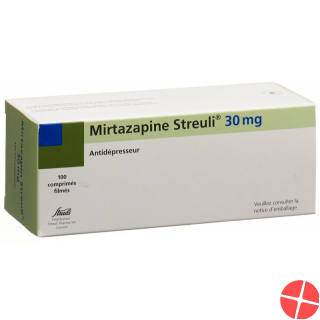Mirtazapin Streuli Filmtabletten 30mg 100 Stück