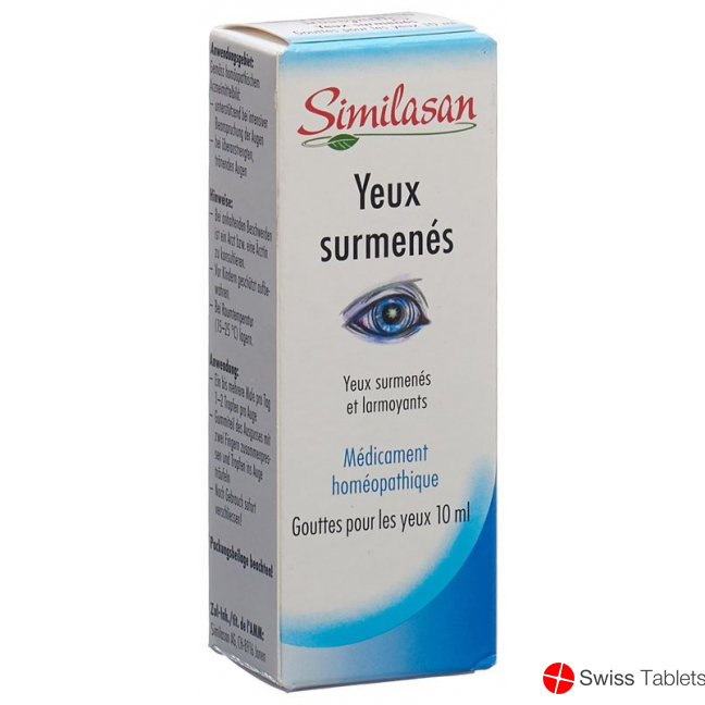Similasan Überanstrengte Augen Augentropfen 10ml buy online