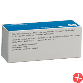 Anastrozol Helvepharm Filmtabletten 1mg 98 Stück