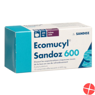 Ecomucyl Sandoz Brausetabletten 600mg 10 Stück
