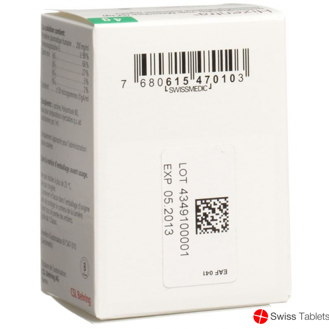 Hizentra Injektionslösung 4g/20ml Durchstechflasche 20ml buy online