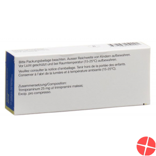 Trimipramine Zentiva Tabletten 25mg 50 Stück