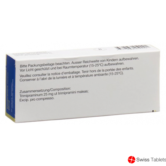 Trimipramine Zentiva Tabletten 25mg 50 Stück buy online