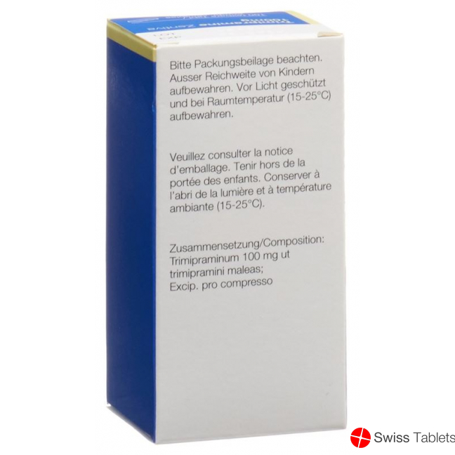Trimipramine Zentiva Tabletten 100mg 100 Stück buy online