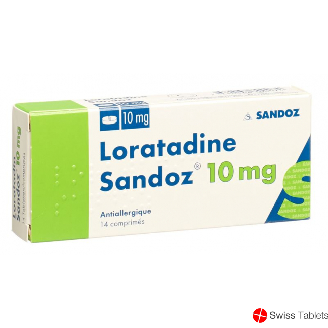 Loratadin Sandoz Tabletten 10mg 14 Stück buy online
