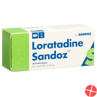 Loratadin Sandoz Tabletten 10mg 42 Stück