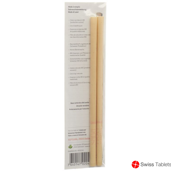Hopisana Ohrenkerzen Rosa Wellness 2 Stück buy online