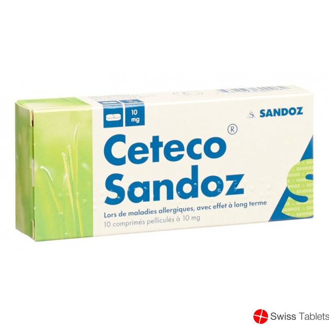 Ceteco Sandoz Filmtabletten 10mg 10 Stück buy online