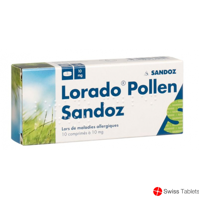 Lorado Pollen Sandoz Tabletten 10mg 10 Stück buy online